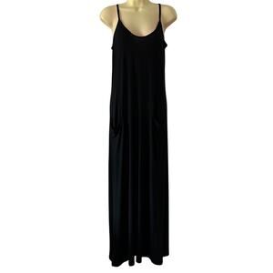 Ink + Ivy Black Knit Nightgown Loungewear NWT Woman Size Small Minimalist